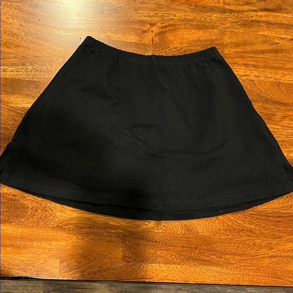 White Fox Boutique Black Mini Skirt
